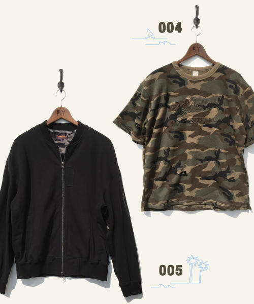 Tシャツ&ブルゾン